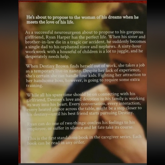 The Caregivers "The Doctor's Nanny" book by: Rise Fresquez He's about to marry.. - Picture 2 of 2